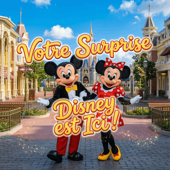 Vidéo Annonce Disneyland Californie : Surprise Personnalisée