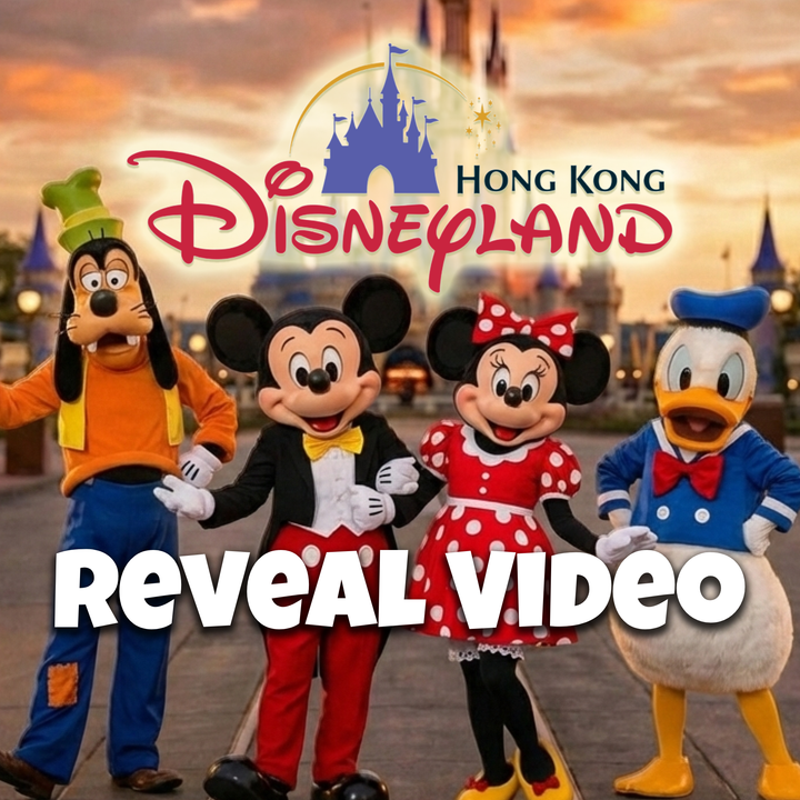 Hong Kong Disneyland Vacation Surprise Video - Custom Digital Announcement