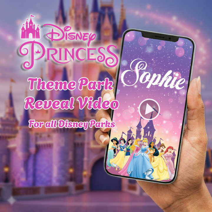Disney Princess Theme Park Reveal - All Parks