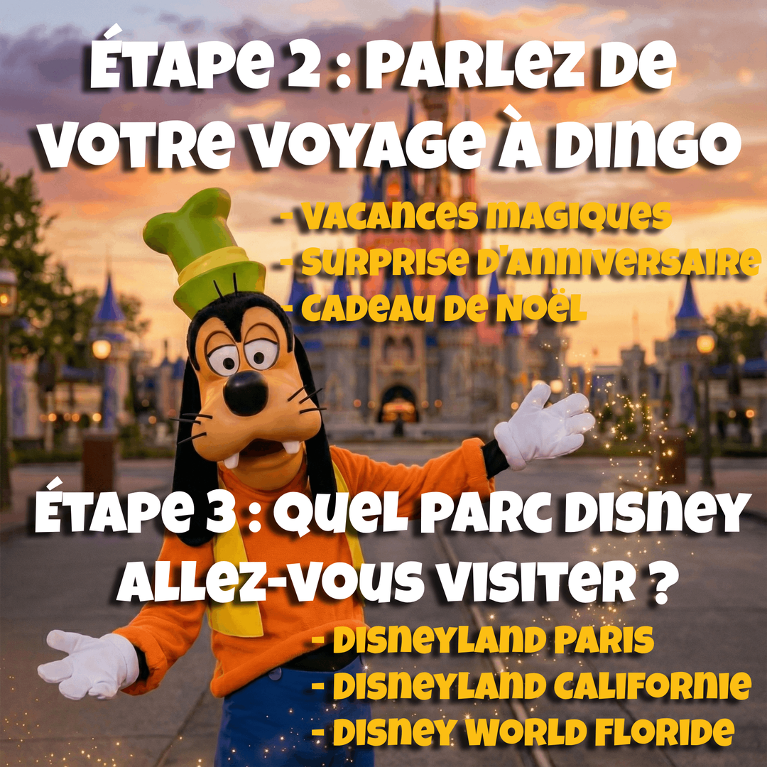 Vidéo Annonce Disneyland Californie : Surprise Personnalisée