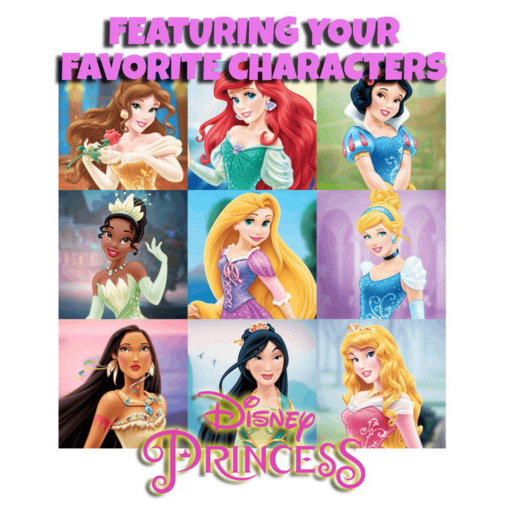 Disney Princess Theme Park Reveal - All Parks